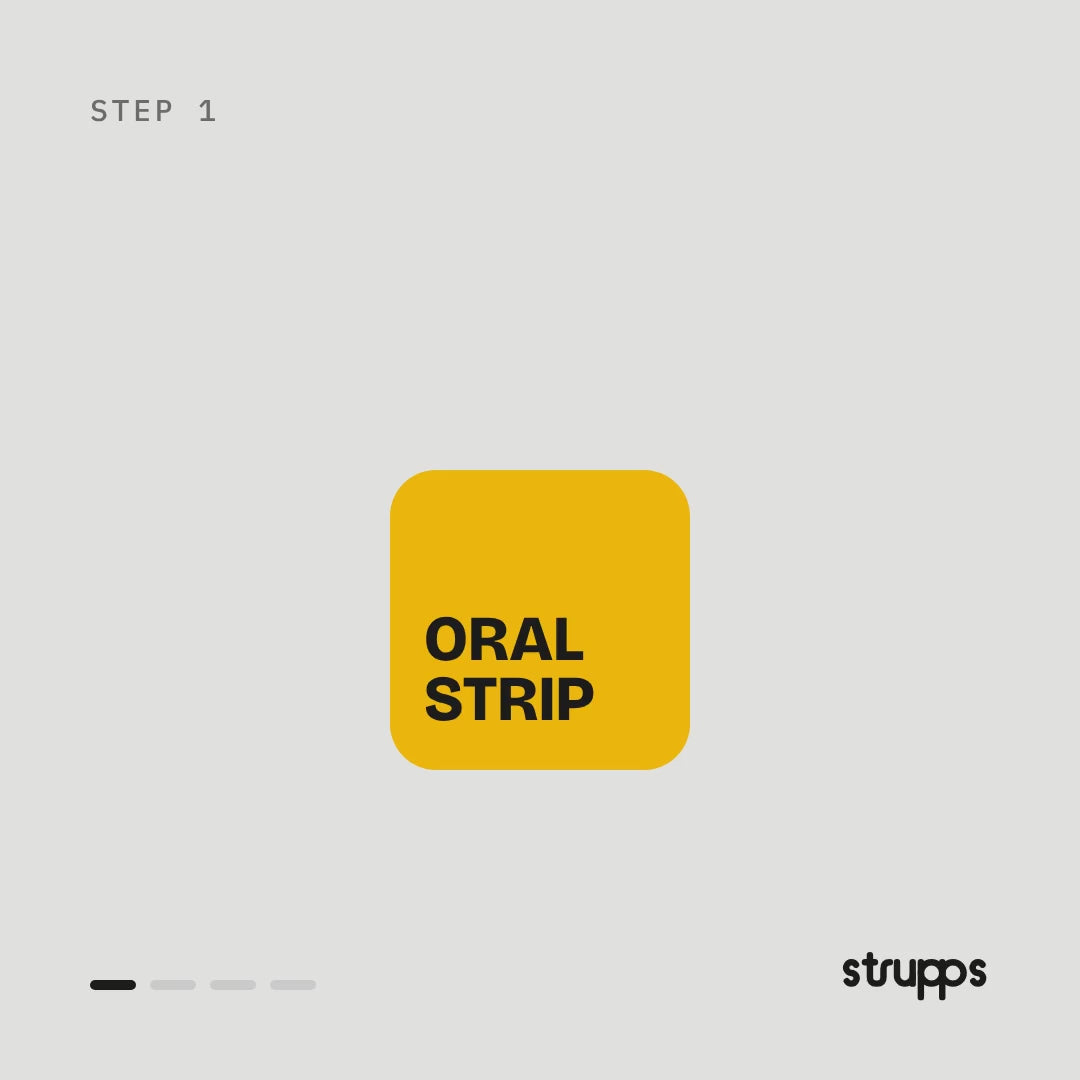 How The Hair, Skin and Nails Strip works in four steps