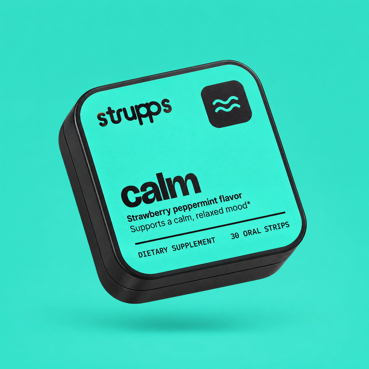 The Calm Strip tin on colour