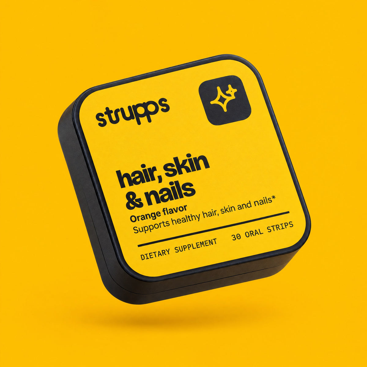 The Hair, Skin and Nails Strip tin on colour