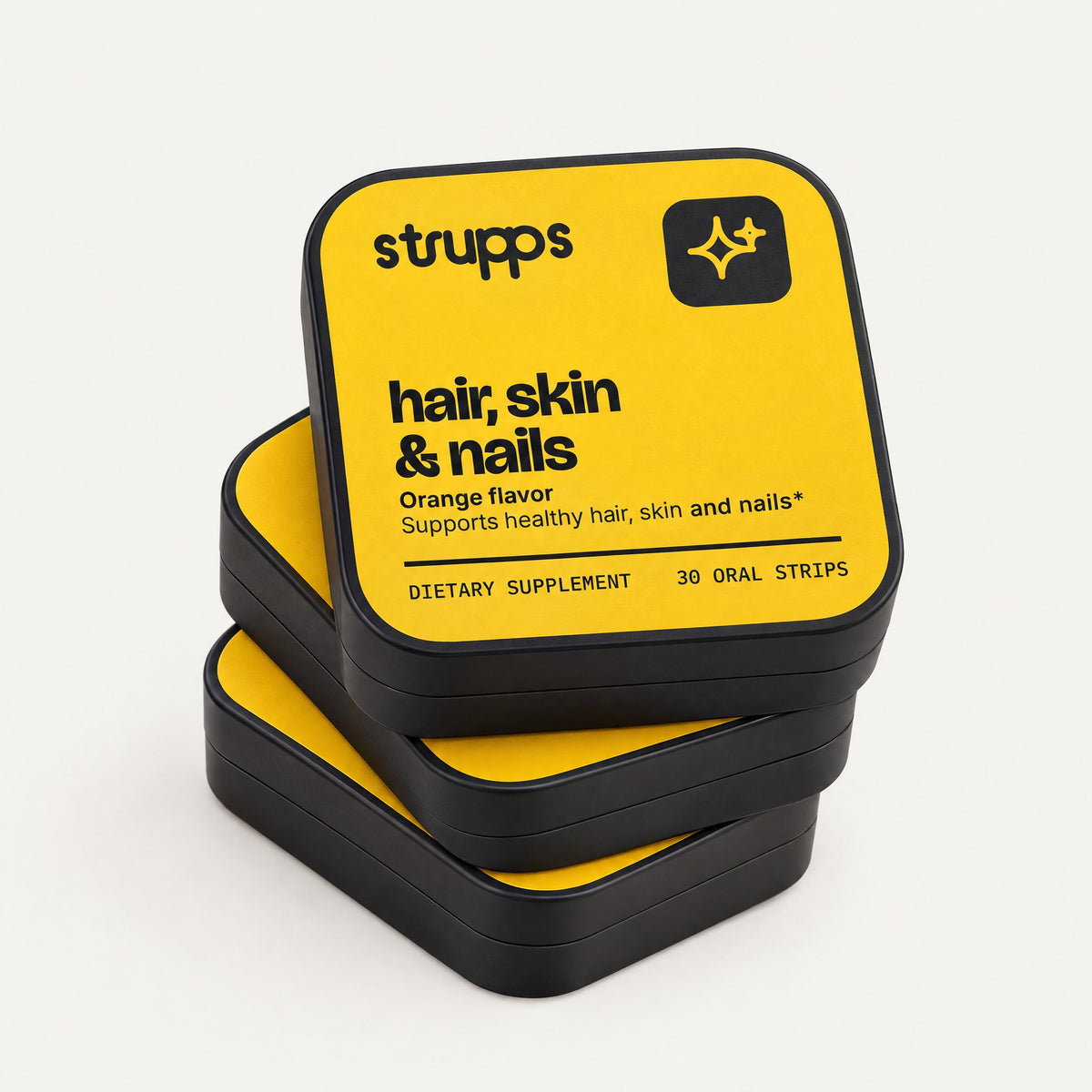 Three tins of The Hair, Skin and Nails Strip